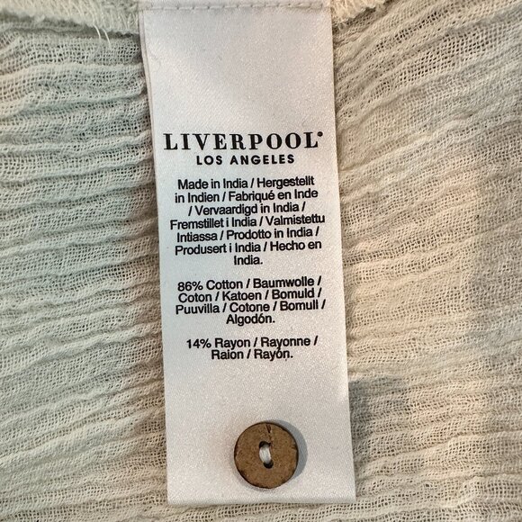 Button Down Shirred Blouse - Picture 13 of 14